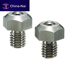 Stainless steel ball transfer unit BRUHS-Sthreaded stud