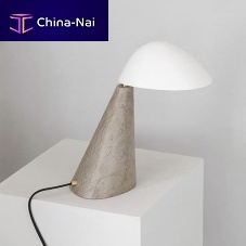 Table lamp FELLOWbrasssteelglass