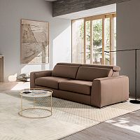Corner sofa castcontemporaryfabricleather
