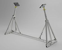 Boat cradle Gwith 4 load pointsfixedadjustable