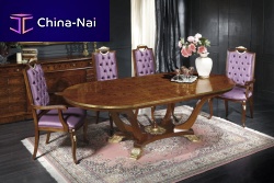 Classic dining table EMPIREwoodenovalhome