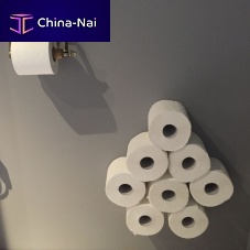 Wall-mounted toilet roll holder RH4woodenhome