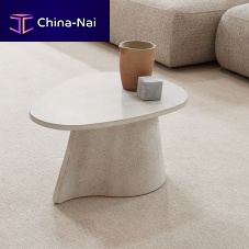 Contemporary coffee table FOSSILcementcement basecentral base