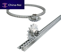 Straight-toothed rack and pinion PDU seriesprecisionlinearfor industrial applications