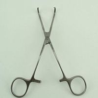 Surgery forceps 357191 clampbent