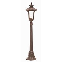 Urban bollard light CHICAGOtraditionalsteelblown glass