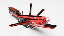 Mining screener BPE103for recyclingconstructionprocess
