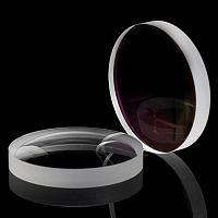 Spherical lens element BK7fused silicaCaF2