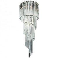 Contemporary chandelier SPIRALEMurano glasscommercialwaterfall