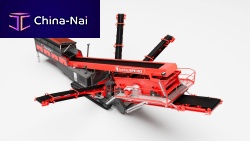 Mining screener BPE103for recyclingconstructionprocess
