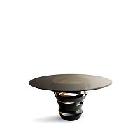 Contemporary table INTUITIONglassround
