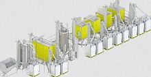 Plastic recycling plant KRSWEEEwith pelletizingfor process lines