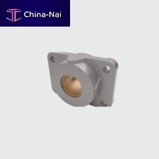 Flange plain bearing bronze