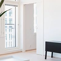 Interior door Uniquewoodenaluminiumglass