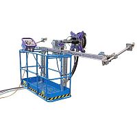 Ship high-pressure cleaner worker 250 beamskid-mounted