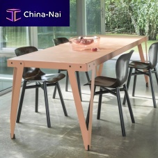 Contemporary table LLOYDpowder-coated steelpowder-coated steel baserectangular