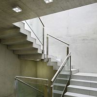 Surface-mounted light fixture DIMPLEShangingLEDrectangular