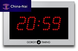 Airport clock LEDI® 5digitalquartz