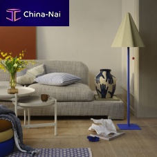 Floor-standing lamp SKIRT powder-coated steelcontemporaryliving room