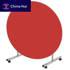 Contemporary dining table TILT TOPMDFmetal baserectangular