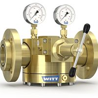 Gas pressure regulator 757LE/Sdome-loadedsingle-stagebrass