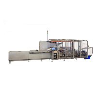 Horizontal cartoner VENTO-clateralfor the food industrycontinuous-motion