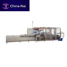 Horizontal cartoner VENTO-clateralfor the food industrycontinuous-motion