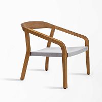 Contemporary armchair PURE Batyline®irokohandmade