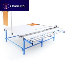 Fabric cutting table RollMaster Superrotary-knifefor cutting roomsfor blinds