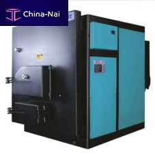Hot water boiler TKM seriessolid fuelfire tubethree-pass