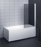 Folding bath screen left handtempered glass1 panel