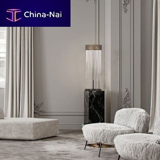 Table lamp HE-036glasstraditionalcorded