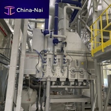 Angled unit cooler radialfluidfor water