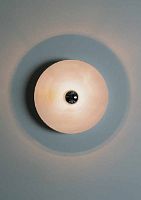 Contemporary wall light Georg Giselindooraluminumround
