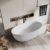 Oval bathtub CADEfree-standingfor homescontemporary