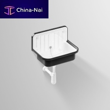 Wall-mounted laundry sink AG seriesin vitrified steel
