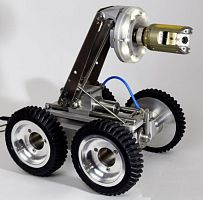 Wheeled inspection robot FW100CT.2for pipes