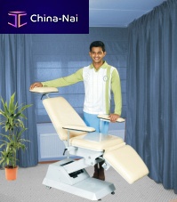 Electric treatment chair Cosmo 3 sectionsheight-adjustable