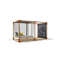Wall garden bed LEVSETH1201doublecontemporarychild's