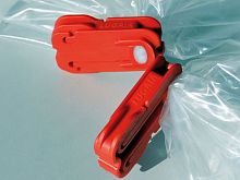Manual bag closing machine