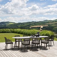 Contemporary dining table Emma LowHPLceramiciroko base