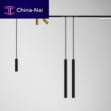 LED track light GLAM 48vroundcylindricalextruded aluminum