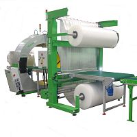 Bubble foil dispenser HELIOS for foam filmsfor polyethyleneautomatic