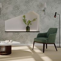 Interior wall-covering PROTECTWALLvinylwallpaper lookwood look
