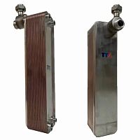 Plate heat exchanger air/wateroutdoorcondensation