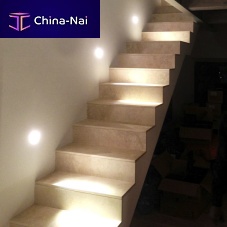 Natural stone step covering travertinecustomcontemporary
