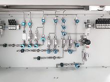 UHP gas panel stainless steel
