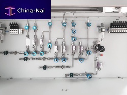 UHP gas panel stainless steel