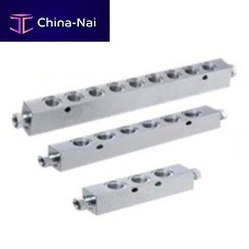 Multi-channel manifold P300480 series zinc-plated steelvalves