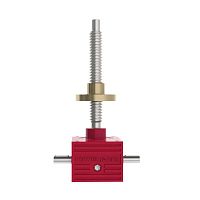 Translating screw jack C seriesrotating screwworm gearsafety nut